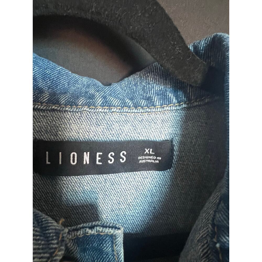 Lioness U Know What's Up Denim Romper, XL, Cotton, Australia, Jumpsuit, Shorts - Picture 3 of 10